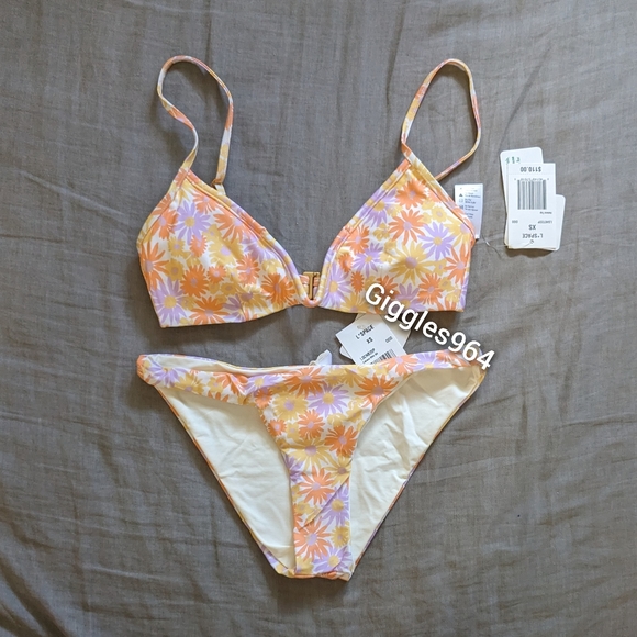 L*Space Helena Camacho Bikini Set Oopsie Daisy - Picture 1 of 5